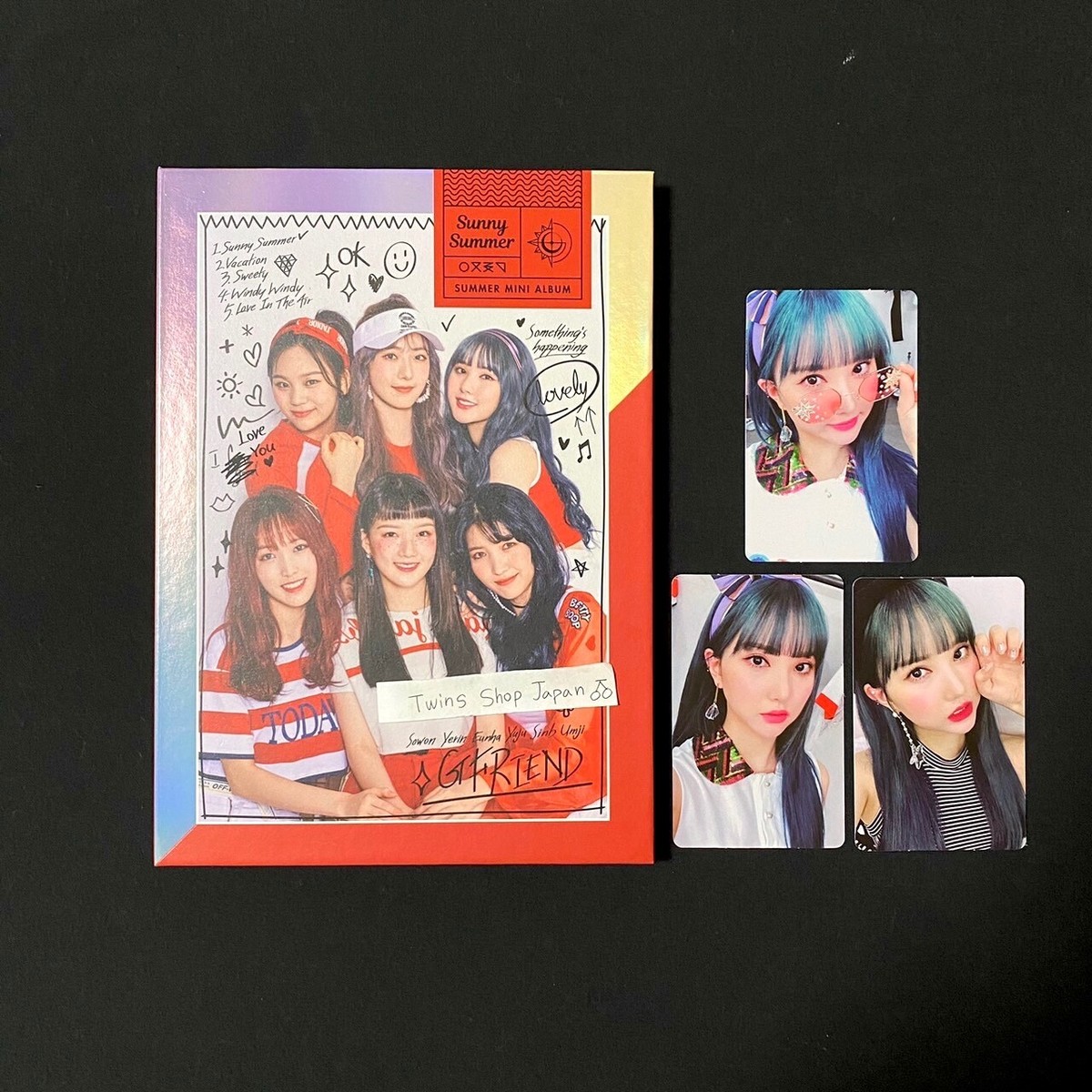 Gfriend Summer Mini Album Sunny Summer + Photocard set Yuju