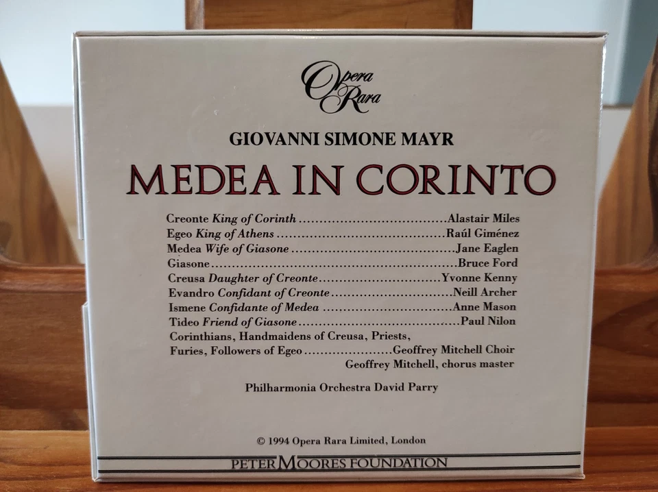 Mayr: Medea in Corinto - Eaglen, Kenny, Ford, Parry - Opera Rara 3CD - Bild 2 von 2