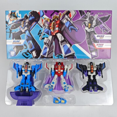 Transformation Dr.Wu DW-E09 DWE09 Starscream Thundercracker Skywarp 6CM