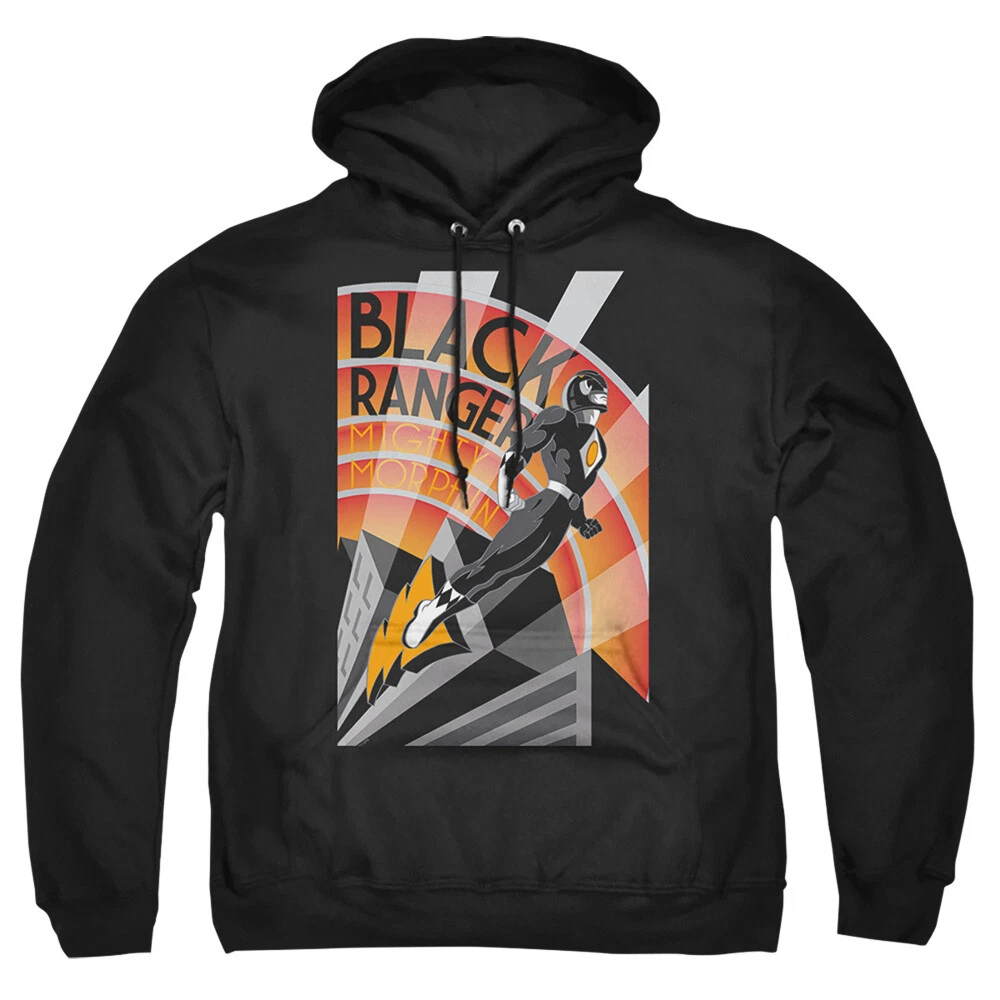 Mighty Morphin Power Rangers Black Ranger Deco Hoodie
