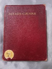 The Stage Shakespeare Julius Caesar Leather Hardbound Miniature Book