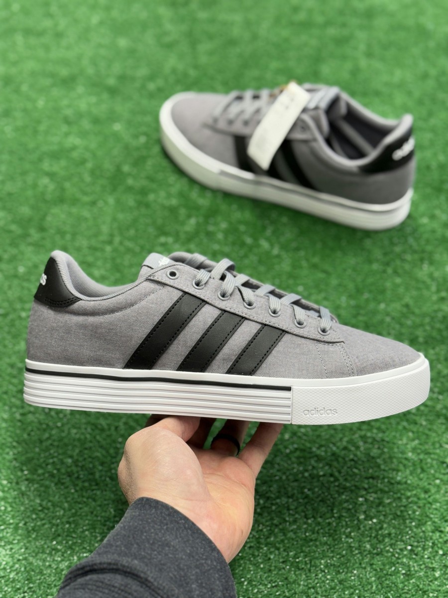 NEW adidas Daily 4.0 Men\'s Sz 10 Grey Core Black Skateboarding Shoes IF4493 Adidas Daily 4.0 Mens Lifestyle Skateboarding Shoes Grey  main image 4