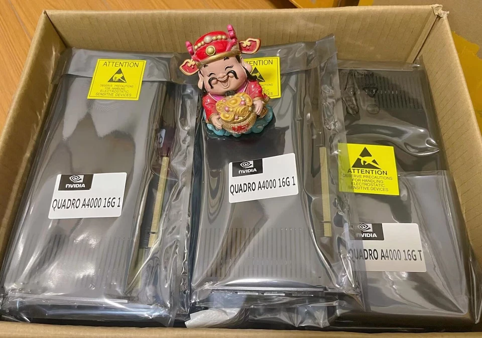 NVIDIA Quadro RTX A4000 16GB GPU PCI-E 4.0 x16 GDDR6 Graphics Video Card - Image 2 of 4