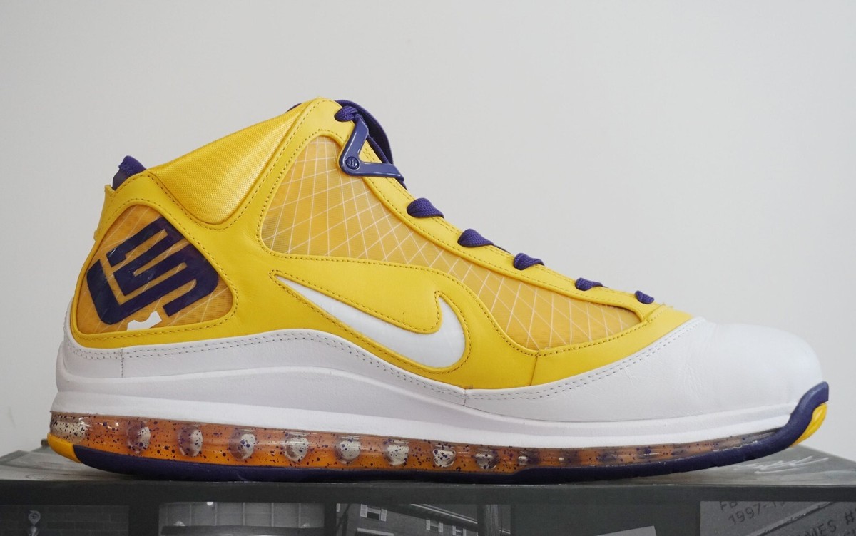 Nike LeBron 7 VII QS Media Day L.A. Lakers James Limited Edition 