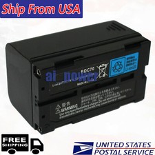 NEW BDC70 Li-ion battery 7.2V 5240mAh For SOKKIA TOPCON Total Station / GPS