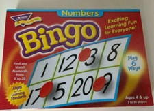 Trend Enterprises Trend Young Learner Bingo Game, Numbers