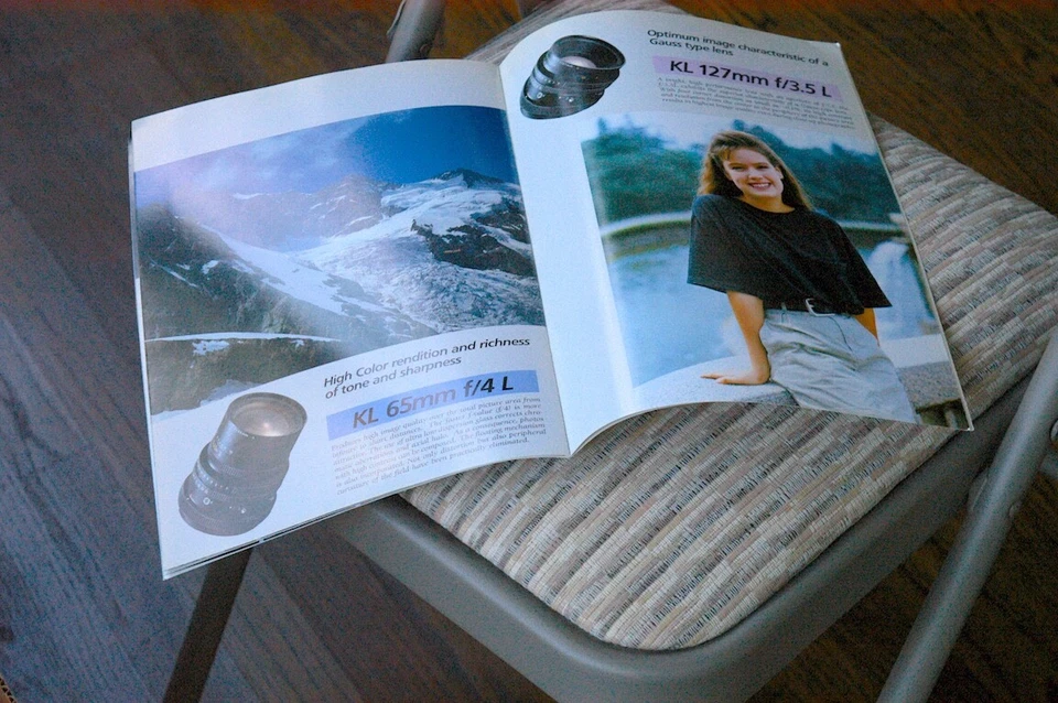 New original Brochure for Mamiya RB67-Pro SD 6x7 SLR Camera+110mm+65mm Lenses - Image 2 of 2