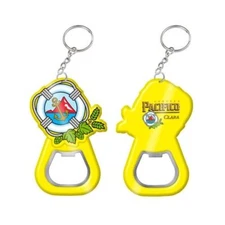 Pacifico Logo Beer Bottle Opener Keychain