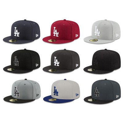 Los Angeles Dodgers LAD MLB Authentic New Era Fitted Cap - 59FIFTY