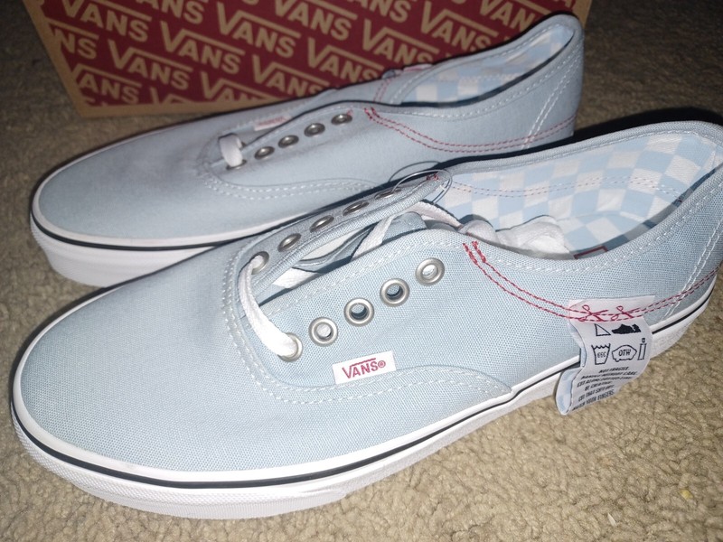 🎉  VANS New Men's 8 Women's 9.5 Winter Sky Loafer Sneakers Tennis Shoes New NIB