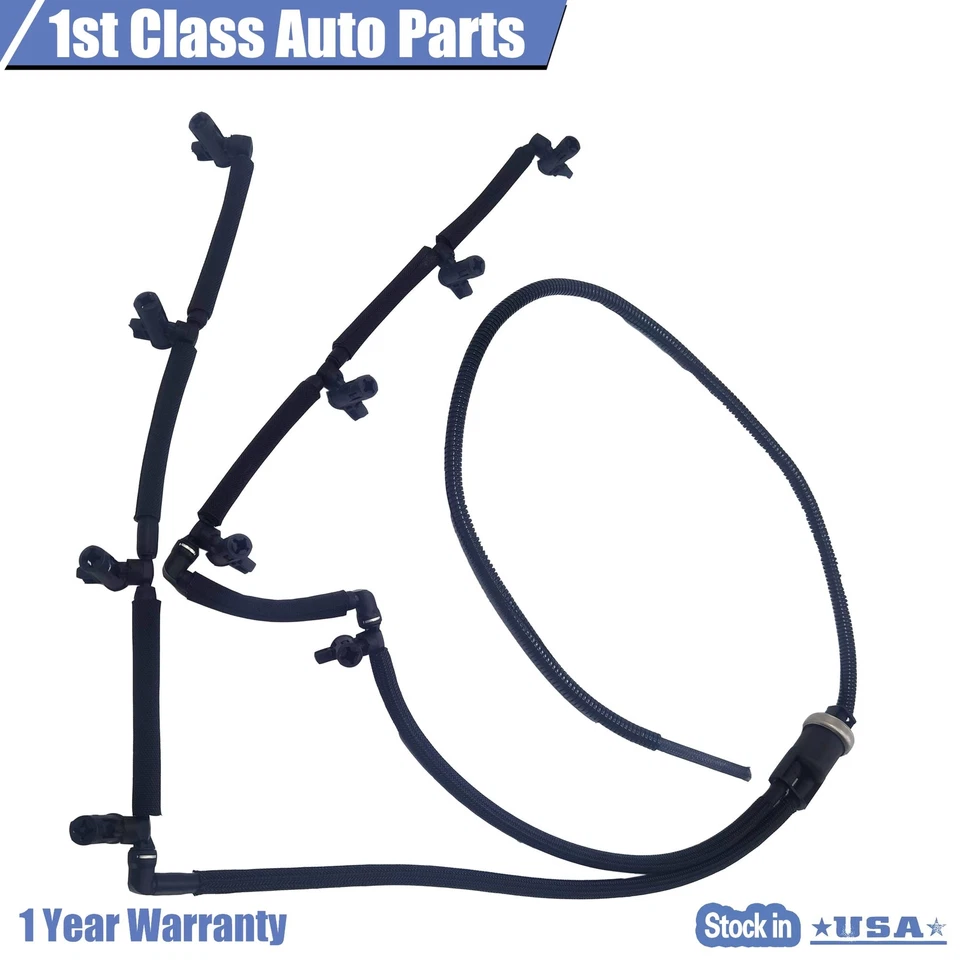 Conjunto de linha de retorno de combustível para 2016 Chevrolet Express 3500 Silverado 2500 HD - Imagem 3 de 3