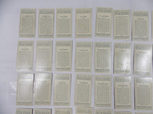 Players Cigarette Cards Film Stars 2nd Series Complete Set 50 - 第 7/10 張圖片
