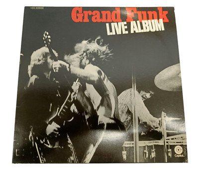 Grand Funk Live Album Vinyl LP Schallplatte Capitol Records 1C172-80685