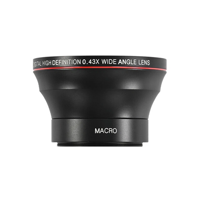 49/52/55/58mm 0.43x HD Super Wide Angle Lens with Macro Portion for DSLR Camera  - Image 2 of 4