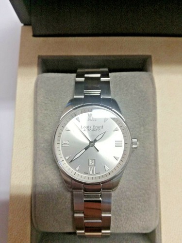 Orologio Louis Erard heritage sport donna in acciaio automatico ref  20100AA01M | eBay