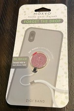 Moxyo - Zigi Band - Phone Wrist Lanyard - ROSE GOLD / BLACK - NEW