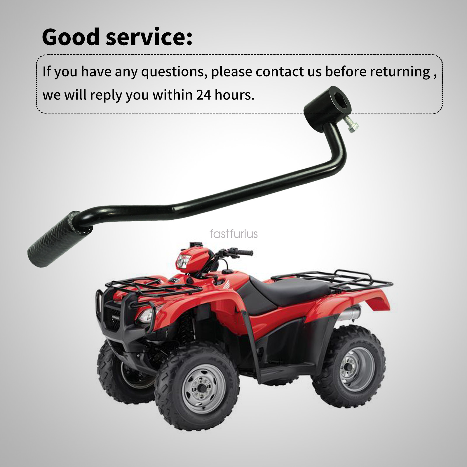 Fit for Honda Foreman Rancher 350 450 500 ES Shifter Conversion