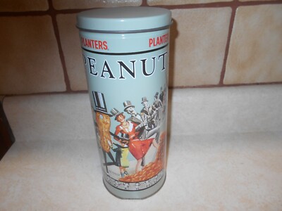 Vintage Nabisco PLANTERS PEANUTS - The Nickel Lunch - Collectible 1994 Tin