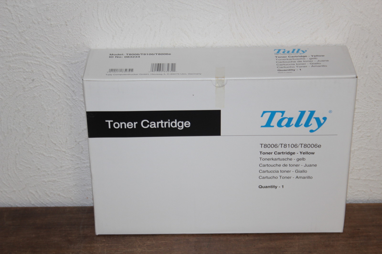 Toner jaune TALLY 083234 pour imprimante Tallygenicom T8006 et T9106