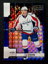 T.J. OSHIE 2017-18 O-PEE-CHEE PLATINUM ROYAL BLUE CUBES 17-18 NO 69 #34/99 35737