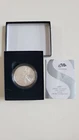 2007 W 1oz American Silver Eagle Dollar Burnished Uncirculated OGP and COA