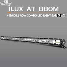 44" 2-Row Led Light Bar Spot Flood Combo TrucksUTE SUV UTV Offroad Driving 42"