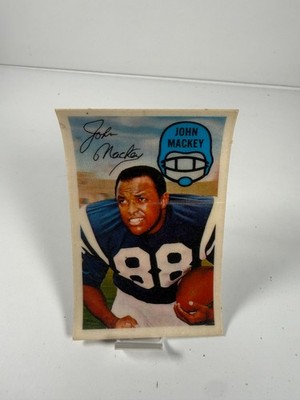 1970 Kellogg's 3-D Super Stars - John Mackey #34