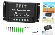 10A Solar Water Pump Controller, Zuomeng DC Pump Controller Compatible with 