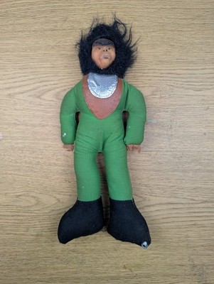 PLANET OF THE APES GALEN PLUSH w/PLASTIC HEAD Commonwealth Toy Co-70's Good Used