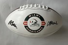 Rueben Bain Jr. & Akheem Mesidor Signed Football Beckett COA Miami Hurricanes — photo 1