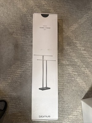 Blomus Menoto Towel Rack with Black Base - 68624