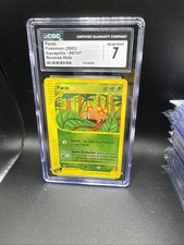 Pokemon WotC Aquapolis Reverse Holo Card #99 Paras CGC 7 Graded on eBay