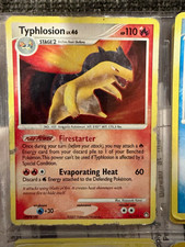 Nintendo Pokemon TCG Promo 2-Card Lot Typhlosion 16/123 + Palkia DP27
