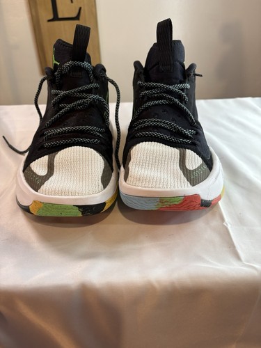 Nike Air Jordan Zoom Men’s 10 Multicolor And Black Sneakers - Picture 9 of 16