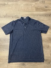 Peter Millar Summer Comfort Skull Hippie AOP Golf Polo Men  s Large