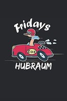 Notizbuch A5 120 Seiten Fridays For Hubraum, Schreibblock, Tagebuch