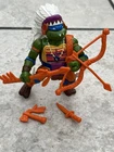 VTG 1992 TMNT Wacky Wild West Indian Chief Leo Action  Figure  100% COMPLETE