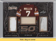 2016 Leaf Lumber Kings 50 Goal Club Bronze 3/12 Joe Mullen #GC-21 HOF READ 1p0