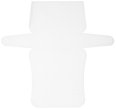 CousinDIY Kunststoff Leinwand Form 6 Stück 13''X14'' - Clutchbag transparent - 40000731