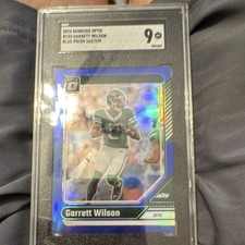 2024 Panini Donruss Optic - Garrett Wilson #153 Blue Prizm /199