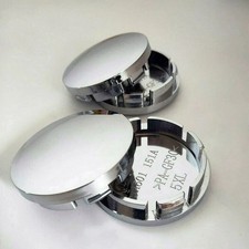 Universal 4pcs 56mm Car Wheel Center Caps Hub Tyre Rim Hub Cap Cover Abs Chrome