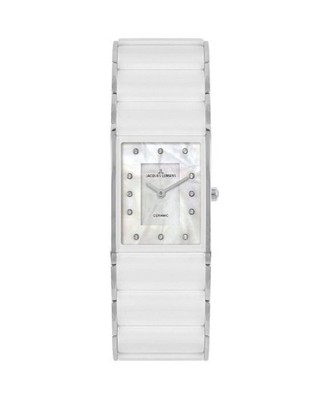 JACQUES LEMANS Women Analog Quartz Casual Watch Classic Dress Mother of Pearl Di