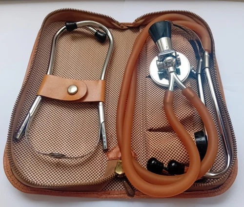 Vintage Riester Stethoscope Diagnostic Set Germany Medical Accessories