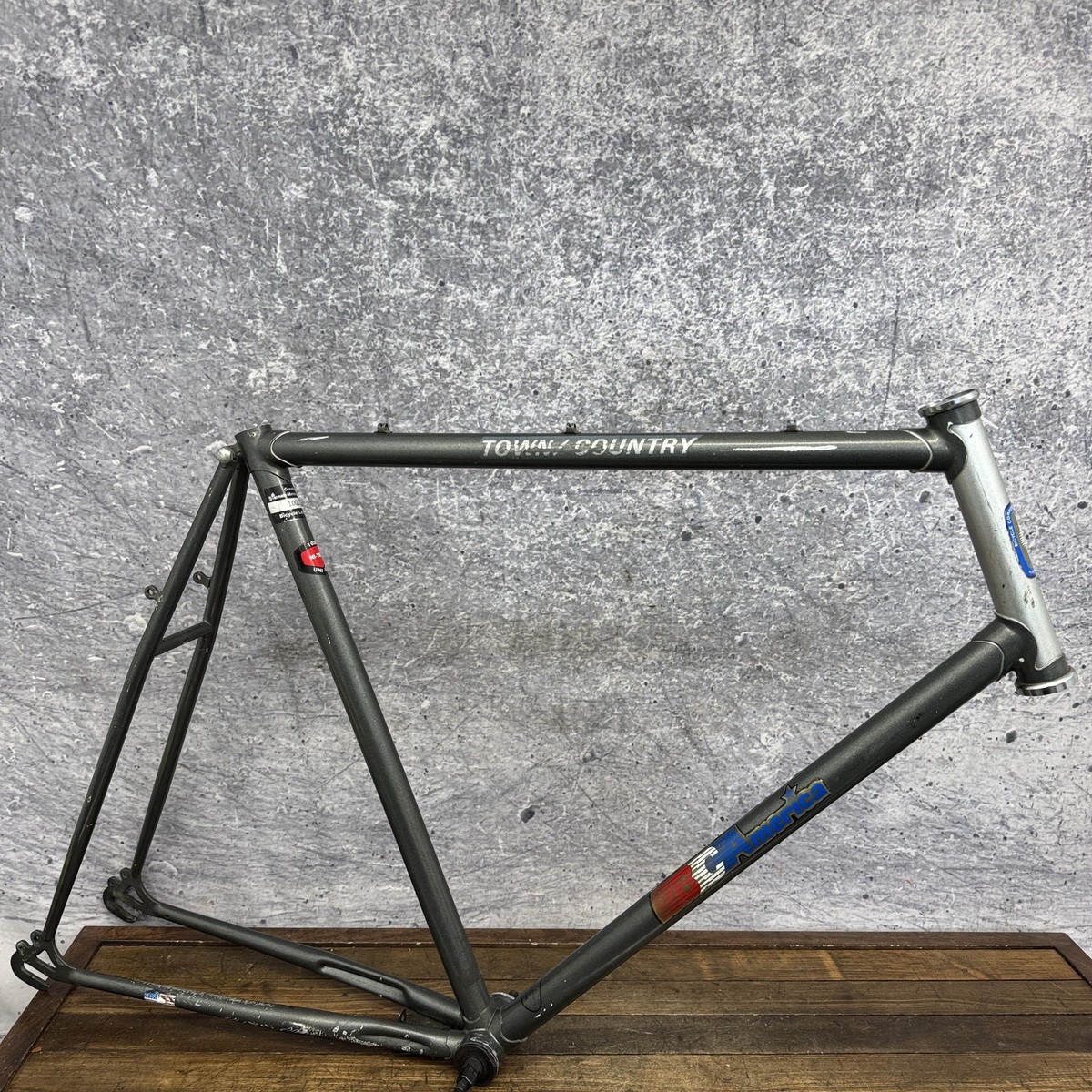 Vintage BCA Mountain Bike Frame 26in Wheel 23in Klunker BMX