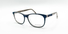 NEW DIESEL DL5192 092 BLUE AUTHENTIC EYEGLASSES 52-15