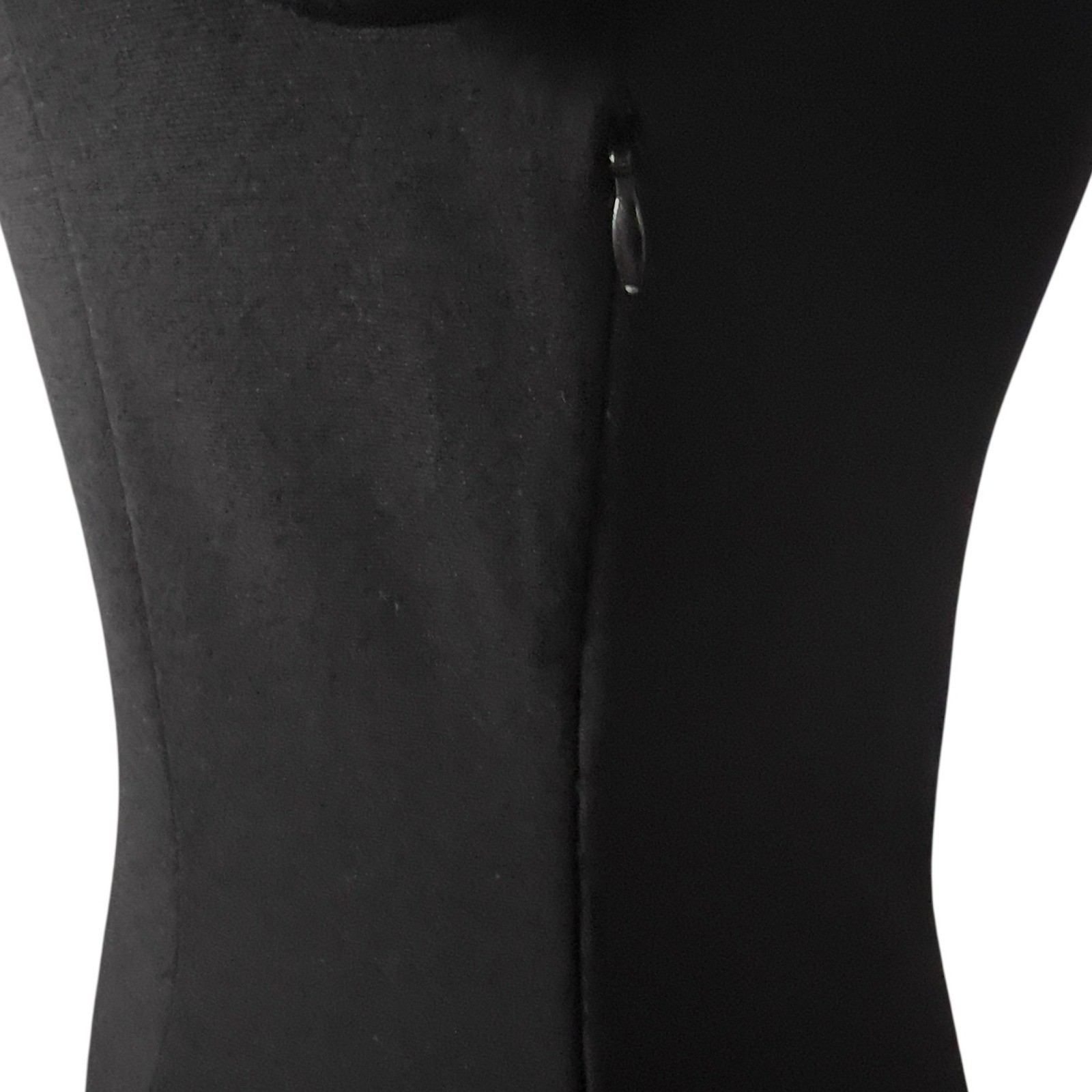 Socialite Little Black Dress Long Sleeve Square Neck Bodycon Fitted Sleeve Small