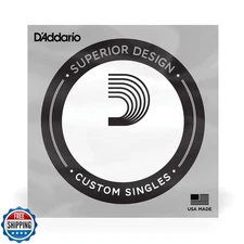 D'Addario CG028 Flat Wound Electric Guitar Single String, .028