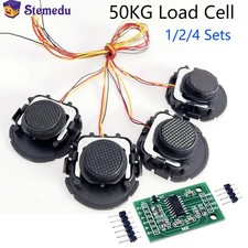 50KG Load Cell Weight Sensor w/ HX711 AD Half Bridge for Arduino DIY Scale US