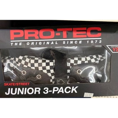 Pro-Tec Junior 3-Pack Skate Street Protective Gear Set Youth Small YS
