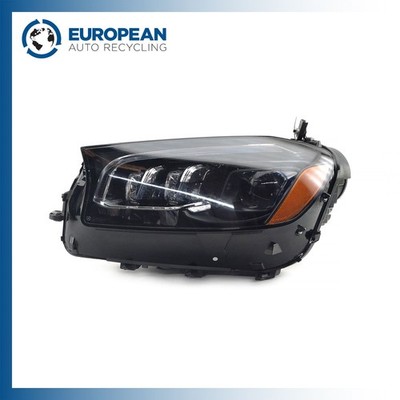 20-23 MERCEDES GLS450 Left Drivers Side Headlight -OEM LOWER TAB BROKEN (LED)
